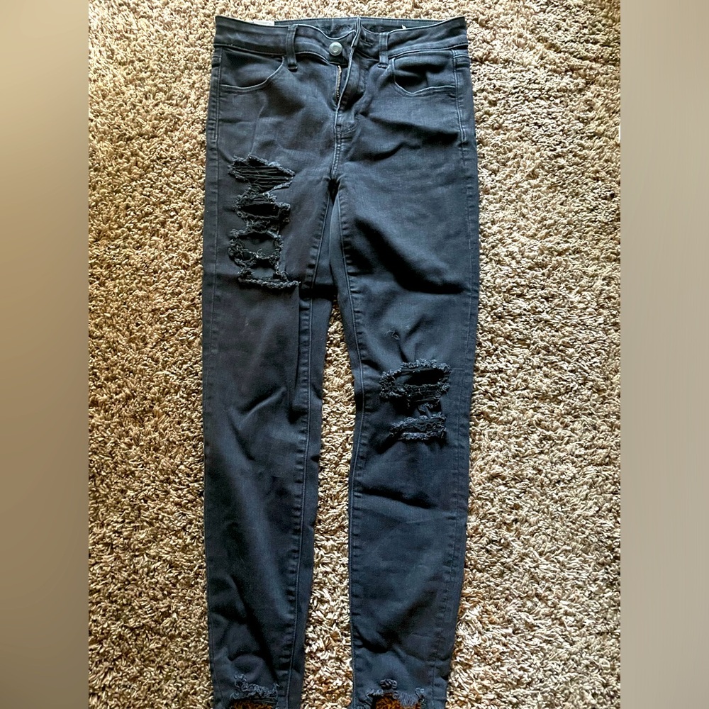 AE high rise jegging jeans